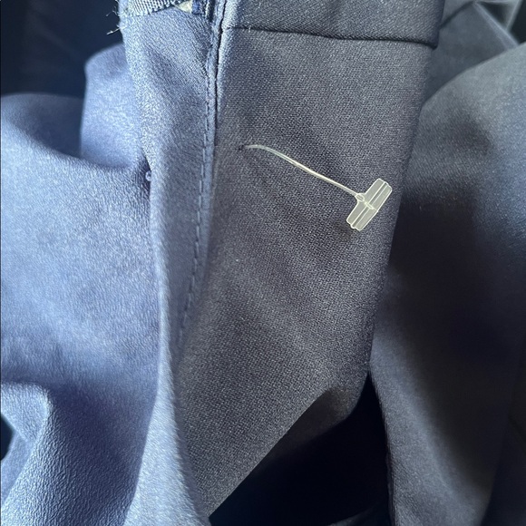 ModCloth LIZA LUXE Navy Halter Neck Midi Cocktail Dress Sz S - Picture 3 of 5